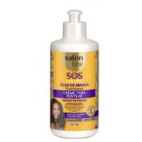 Salon Line Creme De Pentear Sos Cach Oleo De Manga 300ml