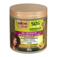 Salon Line Gel Sos Cachos Azeite De Oliva 550g