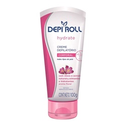 Creme Depilatorio Corporal 100g Floral  Depi Roll