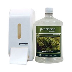 Sabonete Kit Compacta Liquido Branco/kit C/2un / Premisse
