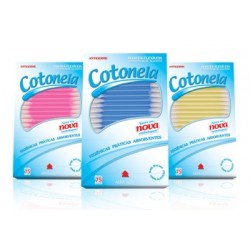 Cotonete Cotonela 75 Unidades Azul