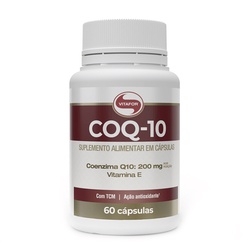 Suplemento Alimentar Vitafor Coenzima Q10 200mg 60 Capsulas 500mg