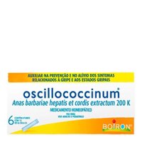Oscillococcinum 6 Flaconetes Para Gripes E Estados Gripais