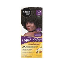 Tintura Salon Line Light Color 4.0 Castanho Medio