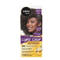 Tintura Salon Line Light Color 6.0 Louro Escuro