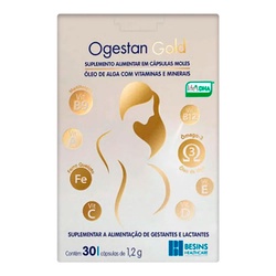 Suplemento Alimentar Ogestan Gold Com 30 CÁpsulas