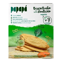 Biscoito Infantil Papapá Fase Dentição Vegetais 36g