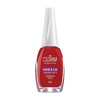 Esmalte Cremoso Vermelho Ivete 8ml Colorama