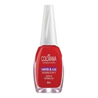 Esmalte Cremoso Tapete Vermelho 8ml Colorama