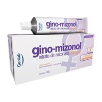 Gino Mizonol 20mg/g, Caixa Com 1 Bisnaga Com 80g De Creme
