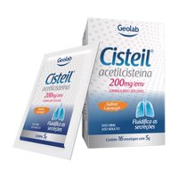 Cisteil 200mg 16env Com 5g Cada