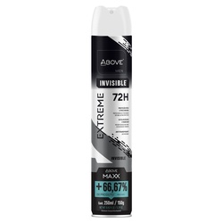 Desodorante Antitranspirante Above Aero 250ml Men Extreme Invisible