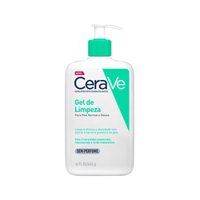 Gel De Limpeza Facial Cerave Pele Oleosa Com 454g