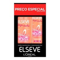 Kit Elseve Longo Dos Sonhos Com 1 Shampoo De 375ml + 1 Condicionador De 170ml