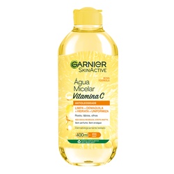 Água Micelar Garnier Skinactive Antioleosidade Vitamina C 400ml