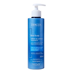 Creme De Limpeza Calmante Dercos Sensi-scalp 300ml Vichy