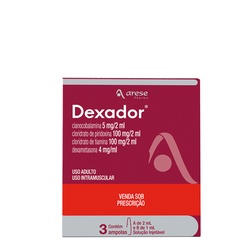 Dexador Injetavel 3 Ampolas