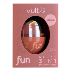 Vult Blush Fun 3em1 Bronze Natural 6,5g