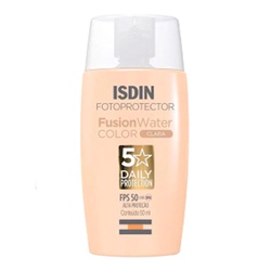 Protetor Solar Isdin Fusion Water Color Clara Fps50 50ml