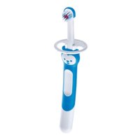 Escova De Dente Para BebÊs Mam Training Brush Azul Com 1 Unidade